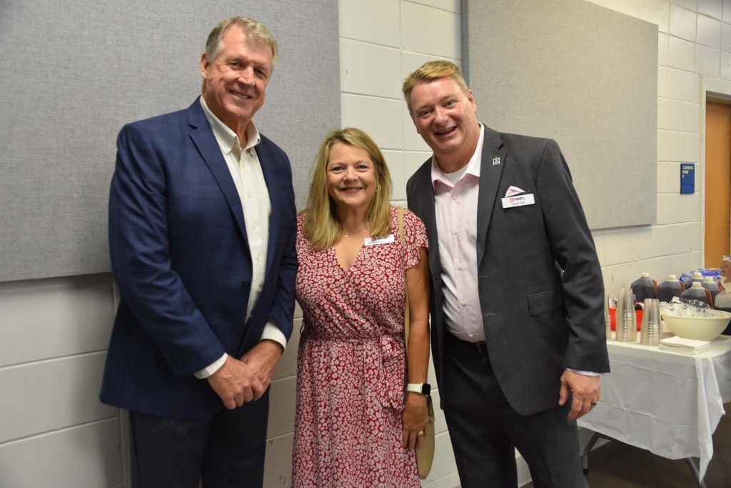 Representatives from Walker County Kickoff sponsor Drummond Company