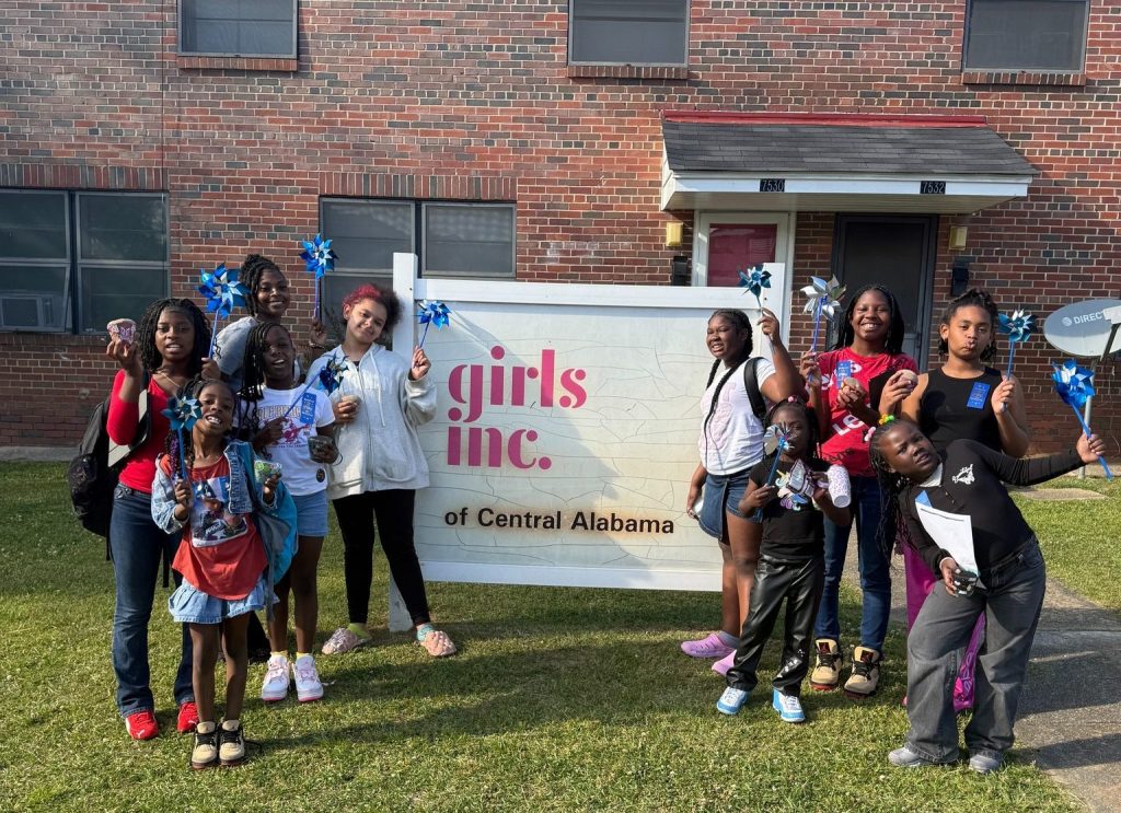 Girls Inc. Club members at Bessemer Housing Authority