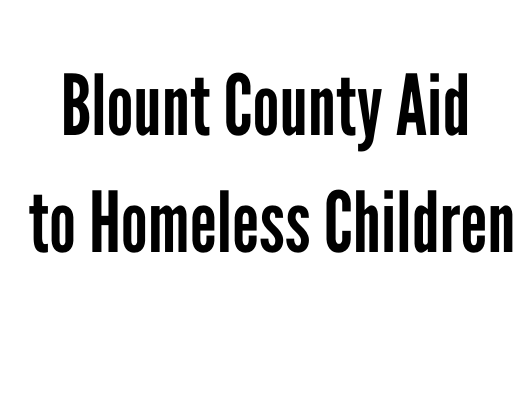 Blount County Aid to Homeless Children