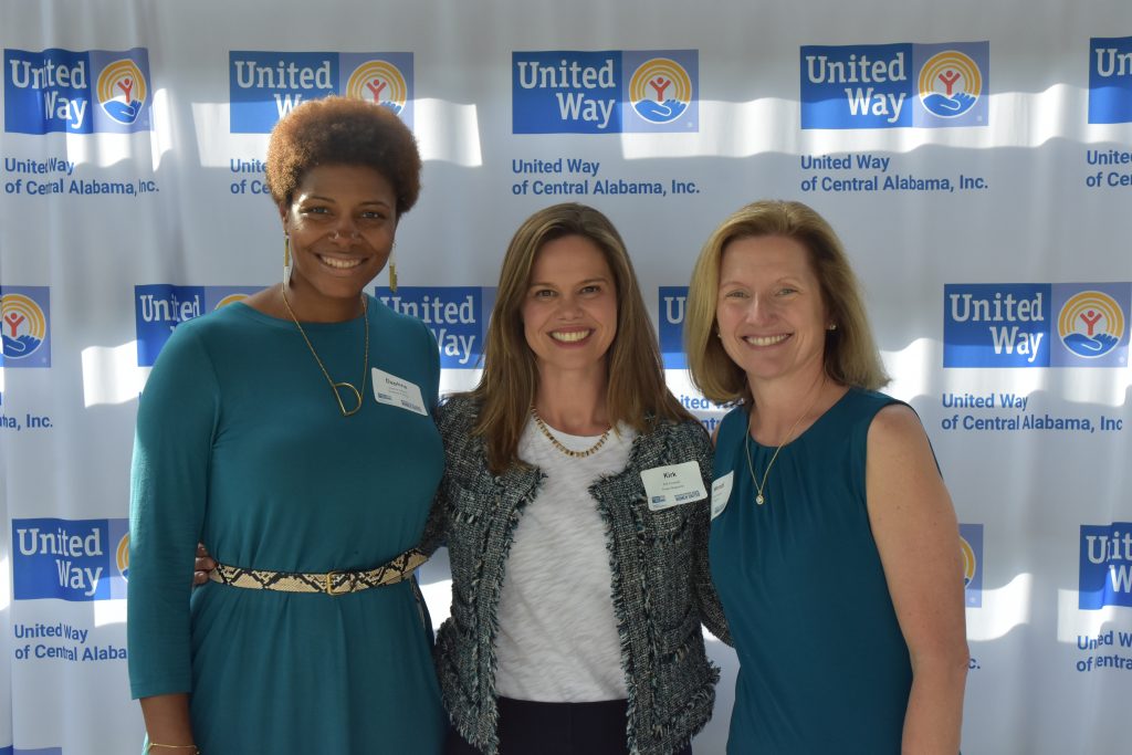 2022 Women United Chairs Daphne Dansby, Kirk Forrester and Wendi Boyen