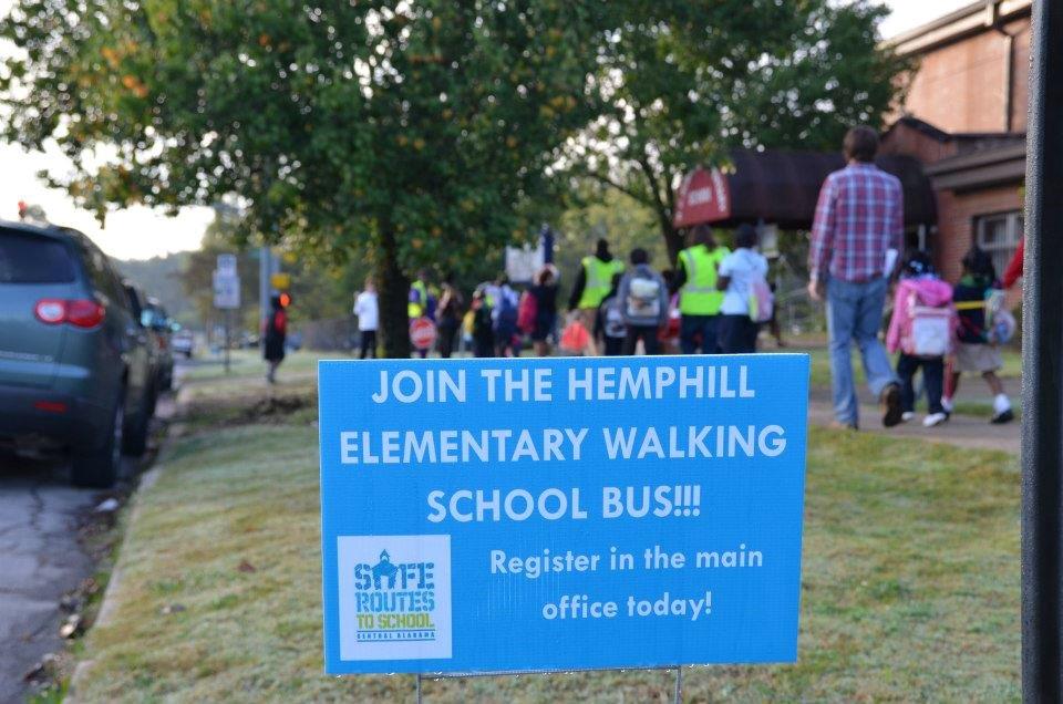 Hemphill Walk to School Day 3 (2)