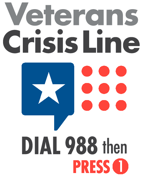 Need support now? Veterans Crisis Line: Dial 988, then press 1. Text 838255 or chat online.