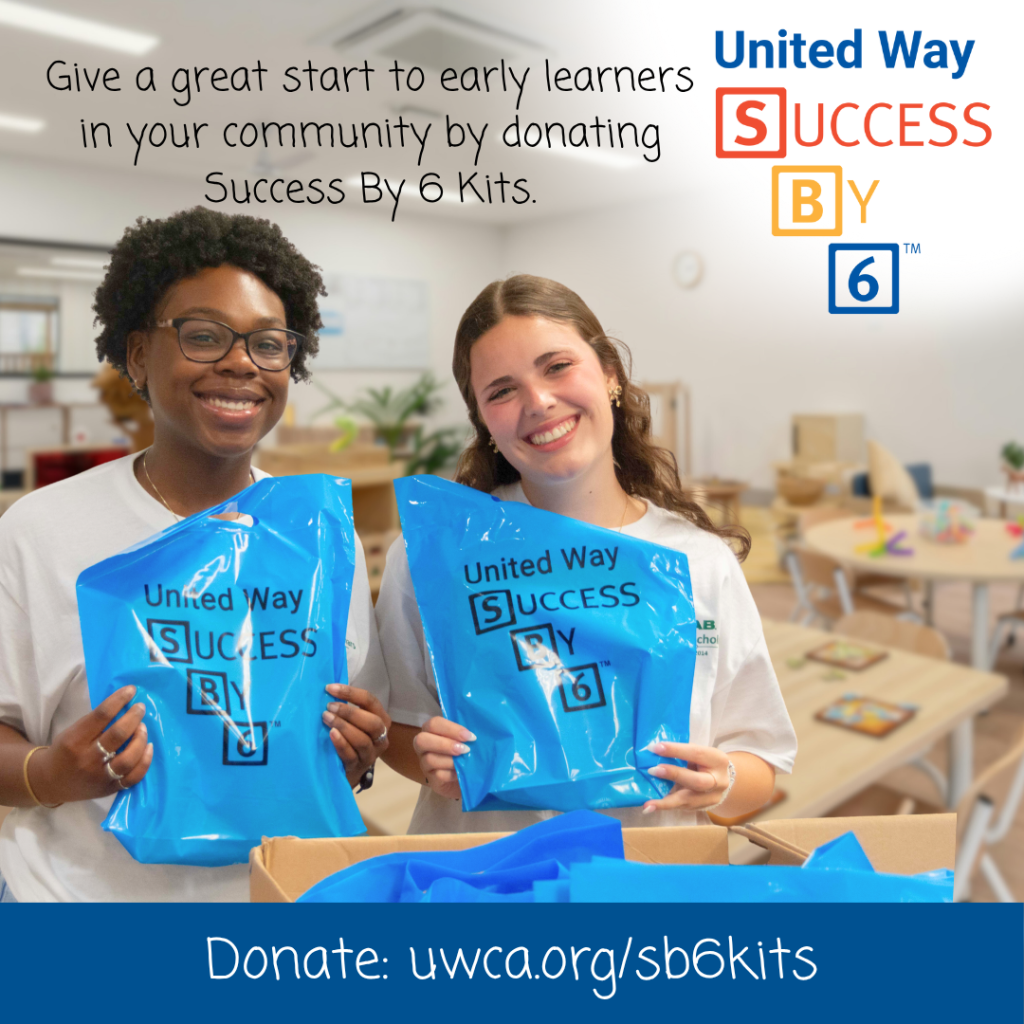 United Way's Success By 6 Kit Drive is working to deliver student and teacher kits to local Pre-K classrooms.